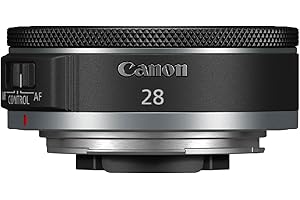 Canon Obiettivo RF 28mm F2.8 STM - Obbiettivo Fisso Pancake Full Frame con Lunghezza Focale Grandangolare | Compatibile con Canon Sistema EOS R