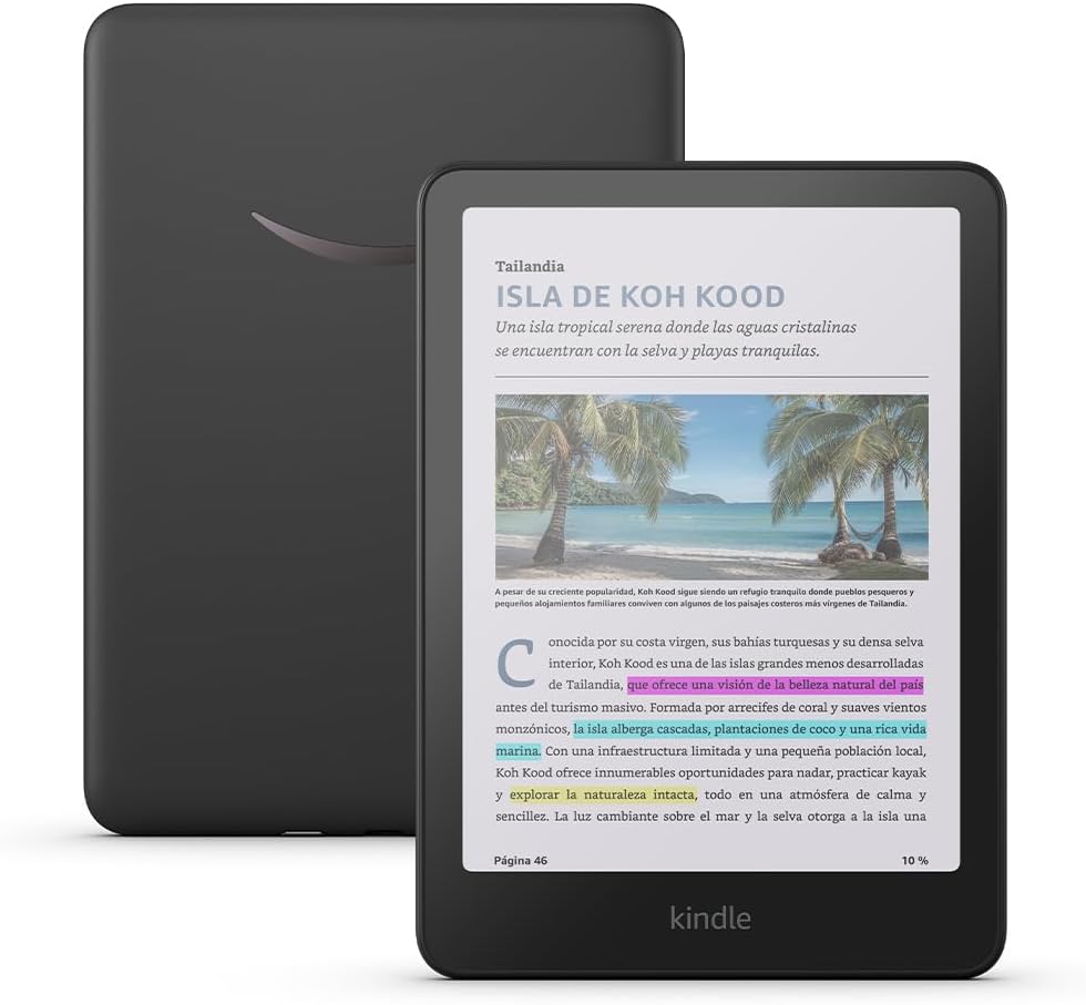 Retour d'Expérience & Bilan Utilisateur : Amazon Kindle Colorsoft ltima generaci n pant