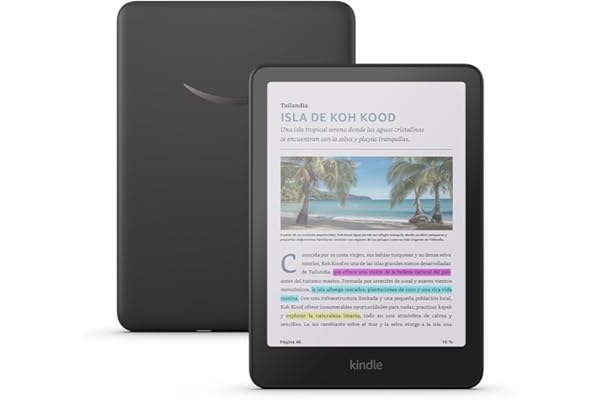 Amazon Kindle Colorsoft (última generación) | pantalla a color y luz cálida ajustable | 16 GB