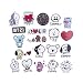 Produktbild ALTcompluser Kpop BTS Bangtan Boys Stickers Wasserdicht Aufkleber Vinyl Aufkleber für Laptop, Macbook, Gepäck, Skateboard (20 Stücke)
