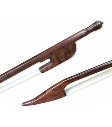 Arco Per Violoncello 4/4 Stile Barocco - In Legno Brasiliano Ed Ebano, Con Crini Di Cavallo Mongolo