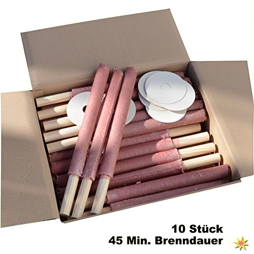 Fackeln 45 Minuten Brenndauer Wanderung Osterfeuer Kinderfackel (10) - 2