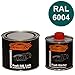 Produktbild RAL 6004 BLAUGRUEN 2K Autolack glänzend 0,75 Liter / 750 ml Dose inkl. Härter