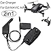 Price comparison product image Y56 2in1 Car Charger Adapter For DJI Mavic Air Remote Control & Battery Charging Hub