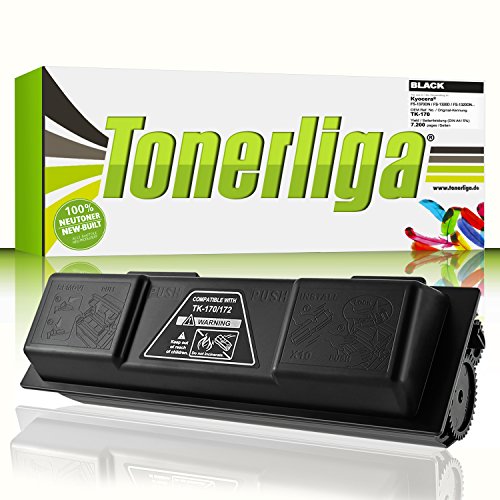 Neu Toner ersetzt Kyocera TK170 für FS-1370DN / FS-1320D / FS-1320DN / ECOSYS P2135D / ECOSYS P2135DN, 100% Neuware, schwarz
