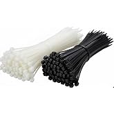 Muguet Kablo Bağı 100'l&uuml; Paket Plastik Kelep&ccedil;e, Cırt Elektrik Kablo Bağı | PA66 Naylon Malzeme, 120 Newton &Ccedil;ekme G&uuml;c&uuml;