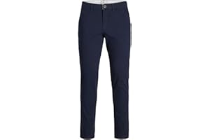 JACK & JONES PLUS jpstmarco jjdave lc noos pls - spodnie chino Mężczyźni