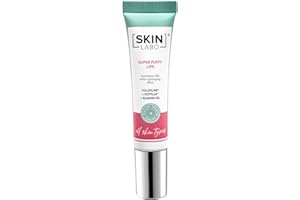 SKIN LABO SkinLabo - Super Puffy Lips. Crema labbra idratante e rimpolpante ad azione volumizzante con effetto lipofillatura. Perfetta anche come base trucco. 15 ml.