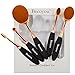 Becoyou Make Up Brushes Oval, Professional Powder Blush Curve Concealer Contour Cream Foundation Blending Makeup Cosmetic Brush Kit, Soft Toothbrush Shape Makeup Eyeliner Eyeshadow Eyebrow Brushes Set