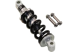 Trkimal Motorrad Stoßdämpfer hinten Hinterer Stoßdämpfer für Gas Scooter, Elektrorad, Minimoto, Dirt Bike, ATV, Quad, Mini Pocket Bike, Mountainbike, Go-Kart (170MM/1200LB)