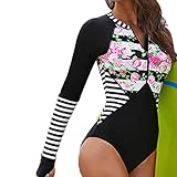 Drucken Muster Surfen Strand badeanzug, bietet einen schmeichelnden Look, elastisch und angenehm zu tragen, lässt Sie die intime Berührung des Meeres spüren