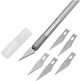 Knife Tasarım Hobi Neşter Kretuar Bı&ccedil;ağı 5 U&ccedil; Yedekli Set