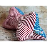 Leseknochen, Zierkissen, Nackenkissen, Tablethalter, Keilkissen