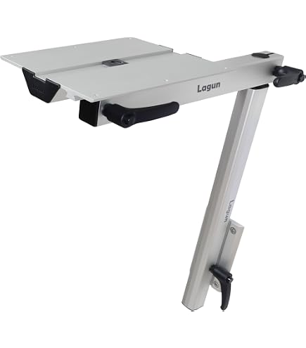 Support De Table En Aluminium Anodisé Avec Plaque De Fixation – Résiste à L’eau Salée, Pour Plateaux Personnalisés