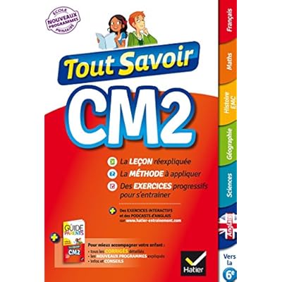 Programmation Sciences Cm2 16