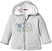 SALT AND PEPPER Baby Boys NB Jacket On Tour stripe Nicki Striped Hooded Long Sleeve Sweatshirt, Grey (grey-melange 203), 3-6 Months (Manufacturer size: 68)