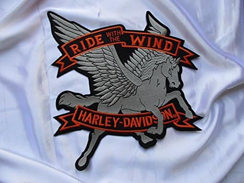 Item is next day delivery. Harley Davidson Iron on Patch 27 x 27 cm when you're Sew On Shipping to France and England 4-6 days