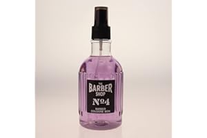 The Barber Shop No.4 Eau de Cologne Spray 250ml | after shave herren | Duftwasser | Rasierwasser Männer | Barber Herrendüfte | Bodyspray - Barbershop - Friseur Kolonya - Frisch & Orientalisch