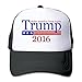 Produktbild Hittings WuliNN Trump Sign Make America Great Again Mesh Trucker Hat Outdoor Adjustable Baseball Cap For Unisex Black