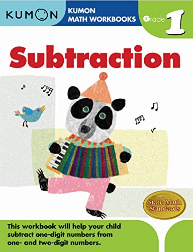 Subtraction Grade 1 (Kumon Math Workbooks)