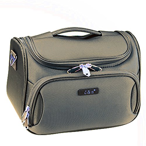 D&N Travel Line 6404 Beauty Case da viaggio, 33 cm, 14 liters, Nero (schwarz)