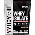WHEYMILL 100% Whey Protein Isolate Easy Mixing,Low Carbs Whey Protein Isolate Supplement Powder With Creatine For Men,Women&Athletes(1 Kg/2.2Lb 28 Servings Chocolate)
