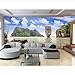 Produktbild Raumdekoration der Dekoration 3d Aegean 3d Landschaft in Phuket, Thailand kundenspezifische Fototapete-400X280CM