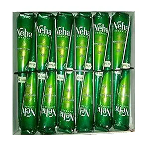 Neha Herbal Mehendi Cone Natural Mehendi (Pack of 6 Cone)