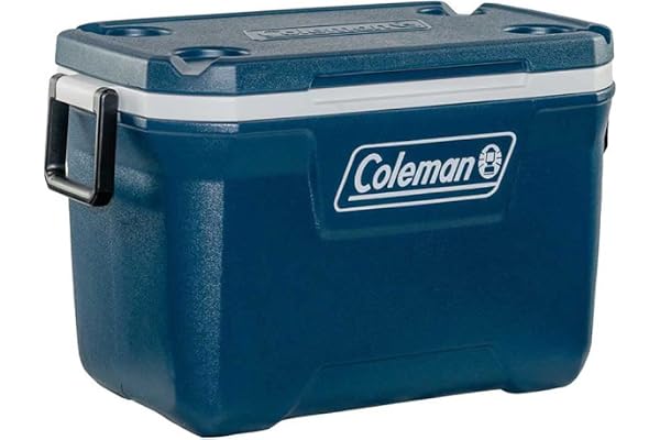 Coleman Xtreme Glacière, grande glacière contenance litres, isolation en mousse PU, garde jusqu’à jours au froid, glacière mobile, parfaite pour le camping, le piquenique ou les festivals