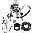 Painter Spray Gun (LABEL) Rongpeng Airless Corded Electric Paint Sprayer for Commercial Use R-450, White