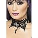 Produktbild Gothic Barock Halskette Strass Halsband Schwarz Collier Gothic Choker Schmuck Kette