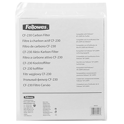 Fellowes CF-230 mittelgroßer Kohlefilter, schwarz - 2