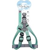 M-PETS GENTLE DOG TRİANGLE G&Ouml;Ğ&Uuml;S TASMASI GREEN (M)