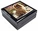 Produktbild Advanta - Jewellery Boxes Pommerschen Hund auf Terrassendielen Andenken/Schmuck Box Weihnachten Geschenk