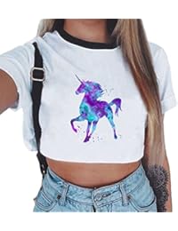 blusas de unicornio para mujer