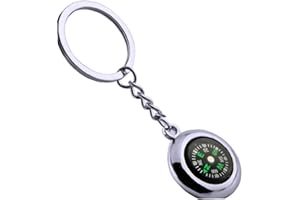 CASECOVER en Plein Air Boussoles Keychain Voyage Haut De Gamme Mini Camping Randonnée Portable Navigation Outil Sauvage