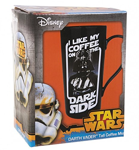 Darth Vader I Like My Coffee On the Dark Side Milchkaffeetasse mit Box - 5