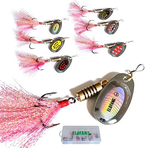 Spinning Artificial lure Set Angel decoy for Trout Perch Pike Fishing