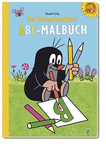 Preisvergleich Produktbild TRÖTSCH VERLAG ABC-Malbuch - Der kleine Maulwurf Kinderbuch