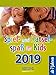 Spiel- und Rätselspaß für Kids 255119 2019: Aufstellbarer Tages-Abreisskalender für Kinder mit Rätseln und Spielen I 12 x 16 cm by