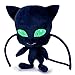 Produktbild Miraculous Marienkäfer Plüsch, Weiche Spielzeug, Original, 3 verschiedene Charaktere verfügbar (Ladybug) (Plagg (Black Cat))