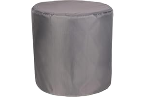 DKLE Housse De Meuble Salon De Jardin Couverture De Protection 120x75cm, Bâche Table Jardin Ronde, Housse De Table Jardin Etanche, Housse De Mobilier D'extérieur Imperméable