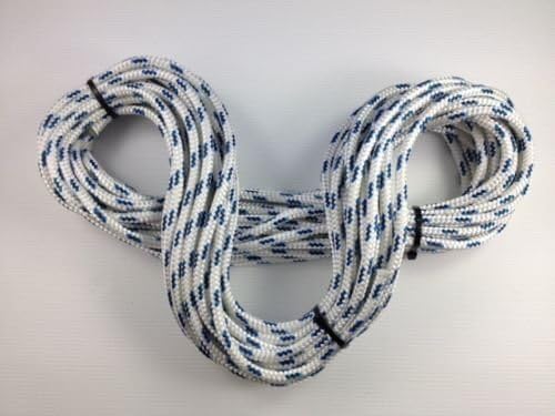 Liros Marine Braid On Braid Blue Fleck Rope 6mm x 11m