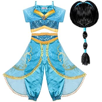 D guisement Princesse Jasmine pour enfants Taille 5 6 ans D guisement Princesse Jasmine pour enfants Taille 5 6 ans