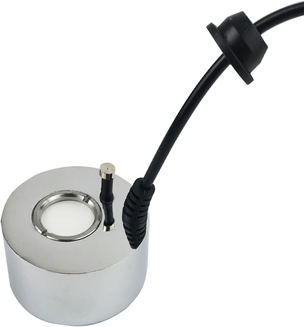 Yellow Tommy Ultrasonic Mist Maker, fogger, Humidifiers for Water Fountain Pond Halloween Party and Rockery Fish Tank Vase Birdbath Deco (Metal Body without LED)