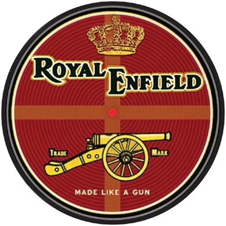 Royal Enfield Motorcycle Round Acrylic Drinks Coaster