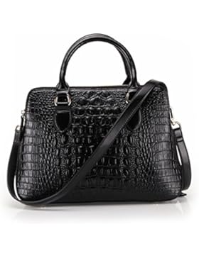 Panzexin handtaschen damen-klassische Art und Weise vorzügliche Krokodilmuster Handtaschen aus Leder Schultertasche