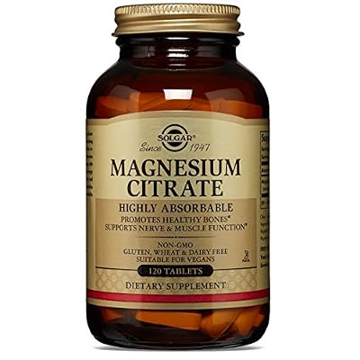 Solgar - Magnesium Citrate, 120 tablets