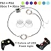 Produktbild PS4 LED Thumbsticks Set für alle Playstation & XBOX Controller Farbwechsel
