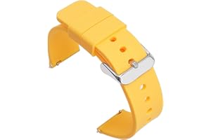 Shieranlee Quickfit Armband, Silikon Kompatibel mit 12MM 14MM 16MM 18MM 19MM 20MM 21mm 22MM 24MM Watchband Watch Strap